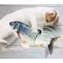 baikangsheng Cat Kicker Fish Toy Realistic Plush Simulation Moving Fish Electric Cat Toy, Funny Interactive Pets Chew Bite Supplies for Cat/Kitty/Kitten Fish Flop Cat Toy That Moves Catnip Toys(1pcs) baikangsheng Cat Kicker Fish Toy Realistic Plush Simulation Moving Fish Electric Cat Toy, Funny Interactive Pets Chew Bite Supplies for Cat/Kitty/Kitten Fish Flop Cat Toy That Moves Catnip Toys(1pcs)