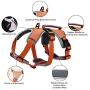 BELPRO Multi-Use Support Dog Harness, Escape Proof No Pull Reflective Adjustable Vest with Durable Handle, Dog Walking Harness for Big/Active Dogs