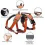BELPRO Multi-Use Support Dog Harness, Escape Proof No Pull Reflective Adjustable Vest with Durable Handle, Dog Walking Harness for Big/Active Dogs BELPRO Multi-Use Support Dog Harness, Escape Proof No Pull Reflective Adjustable Vest with Durable Handle, Dog Walking Harness for Big/Active Dogs