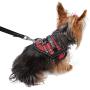 Hestarpet Dog Harness, No-Pull Reflective Breathable Adjustable Pet Vest with Handle for Outdoor Walking - No More Pulling, Tugging or Choking