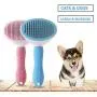 Pets Cat and Dog Hair Brush,Easy Self Cleaning,No More Shedding,Pet Supplies Pet Comb(Blue Thin) Pets Cat and Dog Hair Brush,Easy Self Cleaning,No More Shedding,Pet Supplies Pet Comb(Blue Thin)