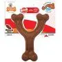Nylabone Ergonomic Hold & Chew Wishbone Power Chew Durable Dog Toy Bison Flavor Nylabone Ergonomic Hold & Chew Wishbone Power Chew Durable Dog Toy Bison Flavor