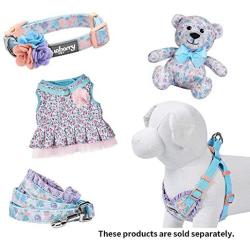 Blueberry Pet 5 Patterns Made Well Floral Dog Collars