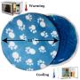 Pet Fit For Life Snuggle Soft Cooling and Microwave Heating Gel Pad Safe for Cats, Dogs and All Pets