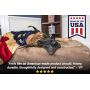 Big Barker 7'' Pillow Top Orthopedic Dog Bed for Large and Extra Large Breed Dogs (Headrest Edition)