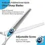 Dog Cat Grooming Straight, Curved, Thinning/Blending/Chunker Scissors Kit, JP-440C Stainless Steel Pet Hair Cutting/Trimming Shears Dog Cat Grooming Straight, Curved, Thinning/Blending/Chunker Scissors Kit, JP-440C Stainless Steel Pet Hair Cutting/Trimming Shears