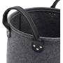 Morezi Round Felt Dog Toy Basket, Dog Toy Box, Basket Chest Organizer with Handles - Perfect for organizing pet Toys, Blankets, leashes and Food Morezi Round Felt Dog Toy Basket, Dog Toy Box, Basket Chest Organizer with Handles - Perfect for organizing pet Toys, Blankets, leashes and Food