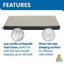 Cozy Pet Dallas Orthopedic Dog Bed, Low Profile Platform Mattress Dog Bed For Joint Support, Machine Washable Cover