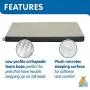 Cozy Pet Dallas Orthopedic Dog Bed, Low Profile Platform Mattress Dog Bed For Joint Support, Machine Washable Cover