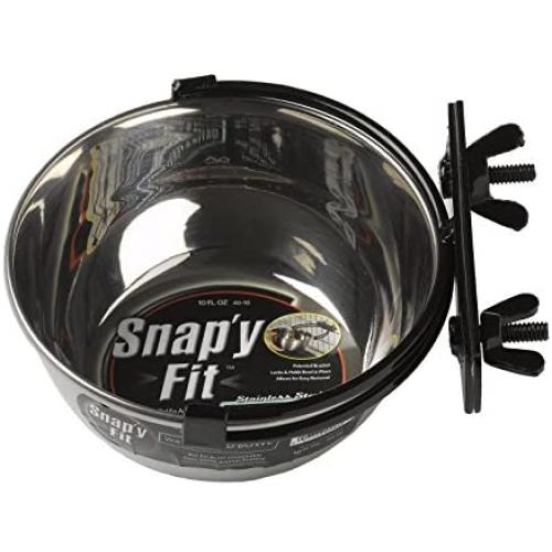 MidWest Homes for Pets Snapy Fit Stainless Steel Food Bowl/Pet Bowl MidWest Homes for Pets Snapy Fit Stainless Steel Food Bowl/Pet Bowl