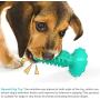 Dog Chew Toys Almost Indestructible Squeaky Dog Toys Durable Bite-Resistant Natural Rubber Teeth Care Dog Toys for Puppy Medium Large Breed Dogs (Blue -Chew Toys)