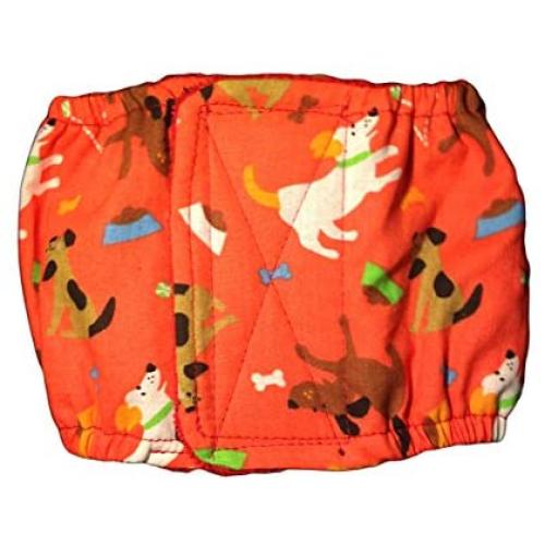 Male Dog Diaper - Made in USA - Playful Dog Premium Dog Belly Band for Territorial Marking, Excitable Peeing and Urinary Incontinence