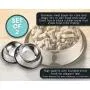 Juvale Stainless Steel Dog Bowls - Set of 2 Large Pet Food and Water Dish Bowls, Ideal for Large Dogs - Silver, 10 Inches Diameter Juvale Stainless Steel Dog Bowls - Set of 2 Large Pet Food and Water Dish Bowls, Ideal for Large Dogs - Silver, 10 Inches Diameter