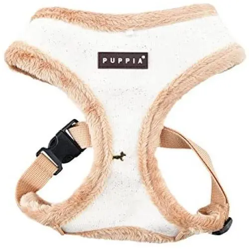 Puppia Gia Harness A, Large, Ivory Puppia Gia Harness A, Large, Ivory