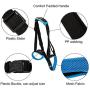 Doglemi Dog Lift Harness Portable Lifting Sling Support Strap Help Dogs with Weak Rear Legs Back for Small Large Dogs Surgery Recovery Walking Pain Relief S