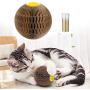 Cat Scratch Toy, Upgraded Cat Toys for Indoor Cats, Cardboard Chew Toy for Kittens, Refillable Catnip Toy Cat Tickle Toy Set with Catnip, Cat Interactive Toys for Kitten Scratching Playing
