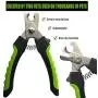Simply Pets Online Dog Nail Clippers - Stainless Steel Claw Cutters for Dogs with Safety Lock to Avoid Over-Cutting Simply Pets Online Dog Nail Clippers - Stainless Steel Claw Cutters for Dogs with Safety Lock to Avoid Over-Cutting