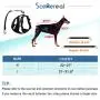 SCENEREAL Dog Safety Harness with Car Vehicle Seat Belt - Adjustable Mesh Vest Travel Strap Lead SCENEREAL Dog Safety Harness with Car Vehicle Seat Belt - Adjustable Mesh Vest Travel Strap Lead