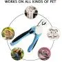 ELD Dog & Cat Pets Nail Clippers and Trimmers - with Safety Guard to Avoid Over Cutting, Free Nail File, Razor Sharp Blade - Professional Grooming Tool for Large and Small Animals ELD Dog & Cat Pets Nail Clippers and Trimmers - with Safety Guard to Avoid Over Cutting, Free Nail File, Razor Sharp Blade - Professional Grooming Tool for Large and Small Animals