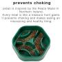 pidan Slow Feeder Dog Bowls - Preventing Choking Healthy Design Maze Bowls for Large Dog Pet Slow Eating Dishes