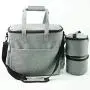 Gimehome Dog Travel Bag Airline Approved Travel Set for Dogs of Stores All Your Dog Accessories - Includes Travel Bag, 2X Food Storage Containers and 2X Collapsible Dog Bowls Gimehome Dog Travel Bag Airline Approved Travel Set for Dogs of Stores All Your Dog Accessories - Includes Travel Bag, 2X Food Storage Containers and 2X Collapsible Dog Bowls