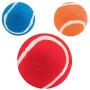 eBuyGB Dog Toy Tennis Ball, Rubber, 6.4 cm, Pack of 3