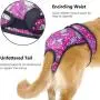 PETBABA Female Dog Diapers, 3 Pcs Period Pants, Reusable Washable Cover Up Panties, Adjustable Nappies Suitable Medium to Large Women Girl in Heat Season in XXL PETBABA Female Dog Diapers, 3 Pcs Period Pants, Reusable Washable Cover Up Panties, Adjustable Nappies Suitable Medium to Large Women Girl in Heat Season in XXL