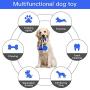DGGHOMY Suction Cup Dog Toy, Pet Molar Bite Toy, Dog Tug Toy Chew Dog Rope Toy, Help Clean Teeth Multifunctional Interactive Rope Dog Toy