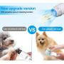 senyouth [Upgraded] Dog Nail Grinder, Dog Nail Trimmers with Nail Dust Collector, 20h Painless Grooming Stepless Speed Regulation Quiet Electric Dog Nail Clipper, for Large Medium Small Dogs and Cats