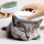 Cat Brush Dog Hair Remover - Professional Pet Grooming Shedding Brush Self Cleaning Slicker Brush Pet Massage Comb for Dogs & Cats (Green) Cat Brush Dog Hair Remover - Professional Pet Grooming Shedding Brush Self Cleaning Slicker Brush Pet Massage Comb for Dogs & Cats (Green)