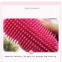 N/B Dog Grooming Brush and Massager Comb Pet Shampoo Bath Brush Soothing Massage Rubber Comb Adjustable Ring Handle, Suitable for Long Short Haired Dog and Cat Grooming Brush 2Pcs