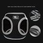 PENIVO Small Dog Harness Vest Puppy Breathable Mesh Pet Dog Harness and Leash Set Reflective for Small Medium Dogs Chest Strap Walking Lead