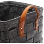 Medium Felt Dog Toy Box, Dog Toy Chest, Dog Storage Basket - Perfect for organizing pet Toys, Blankets, leashes, Coat and Dry Dog Treats - Grey Medium Felt Dog Toy Box, Dog Toy Chest, Dog Storage Basket - Perfect for organizing pet Toys, Blankets, leashes, Coat and Dry Dog Treats - Grey
