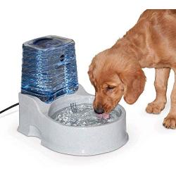 K&H Pet Products CleanFlow Filtered Pet Water Bowl, Dog and Cat Filtered Water Bowl