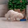Ferplast Azimut 600 Cat and Dog Water and Food Dispenser, 12.5 x 19 x 19.5 cm, 0.6 Liter, Blue
