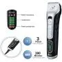 OUMTE Low Noise Clippers for Cats and Dogs Grooming Kit Professional Rechargeable Cordless Pet Trimmer Shaver Hair Clippers for Animals