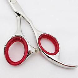 NikoNiko 10 Sparkling Red Rubber Rings Thumb Ring Sizing Insert for Grooming Scissors : 5L 5S
