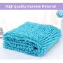 ColorYLife Dog Towel - Microfiber Super Shammy with Hand Pockets, Ultra Absorbent Quick Dry Pet Bath Towels for Small, Medium, Large Dogs and Cats