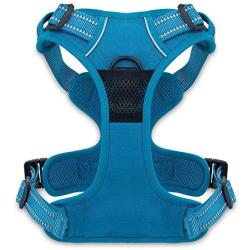 Voyager Dual Attachment Outdoor Dog Harness by Best Pet Supplies | NO-Pull Pet Walking Vest Harness