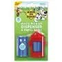 Bags on Board Fire Hydrant Style Dog Waste Bag Dispenser with 30 Refill Bags Bags on Board Fire Hydrant Style Dog Waste Bag Dispenser with 30 Refill Bags