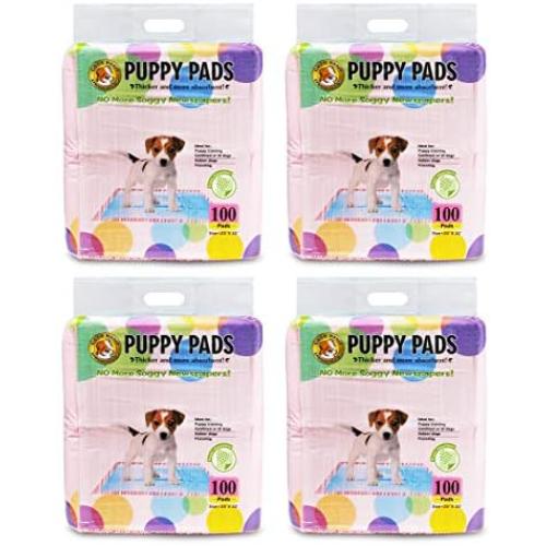 Best Pet Supplies Anti-Slip Puppy Training Pad, Pink