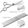 Dog Grooming Clippers - Cordless Quiet Pet Hair Clippers Trimmer Rechargeable with Stainless Steel Blades Dog Comb Shears Best Professional Hair Clipper Set for Dogs Cats Pets Long Short Hair