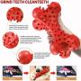 Dog chew Toys Aggressive Sturdy and Durable Dog Toys, Made of Non-Toxic Natural Rubber, Puppies Teething, Suitable for Small Medium and Large Dogs to chew