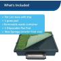 PetSafe Pet Loo Portable Indoor/Outdoor Dog Potty, Alternative to Puppy Pads, 3 Size Options for Small, Medium and Large Breeds