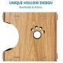 HIPIPET Cat Cardboard Scratcher House Hideaway Beds Box with 4 Replacement Cat Scratch Pad Detachable Cat Cave Bed Lounge, Cat Hut with Catnip