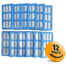 K&J 12-Pack of Compatible with Cat Mate & Dog Mate Fountain Replacement Filter Cartridges