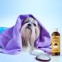 Natural Dog Shampoo for Dry Skin - Moisturizing Colloidal Oatmeal Dog Shampoo for Smelly Dogs and Dog Grooming Supplies - Natural Pet Shampoo for Dogs for Pet Odor and Dog Wash Puppy Supplies