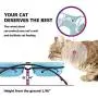 Y YHY Ceramic Raised Pet Cat Bowls, 12 Ounces Elevated Food or Water Bowls, Double Cat Dishes, Gift for Cat, Fish Bone Design, Blue Y YHY Ceramic Raised Pet Cat Bowls, 12 Ounces Elevated Food or Water Bowls, Double Cat Dishes, Gift for Cat, Fish Bone Design, Blue