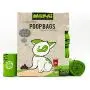 MOKAI Compostable and Biodegradable Dog Poop Bags Made with Corn Starch | Large Environmentally Friendly Dog Waste Bags Certified 100% Compostable and Biodegradable (320 Bags)
