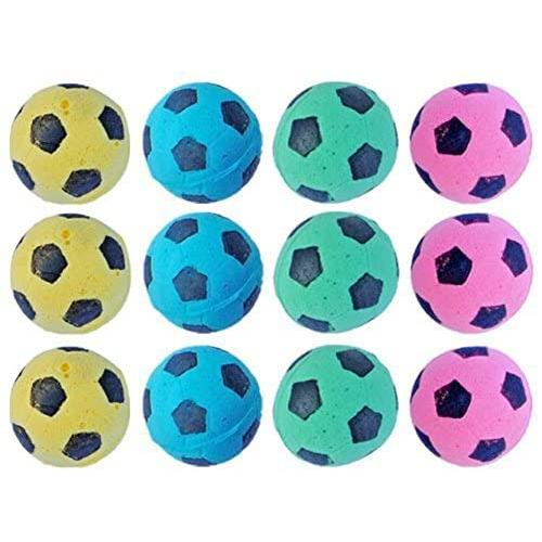 PETFAVORITES Foam Soccer Balls Cat Toys